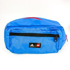 Adidas Lego Blue Waist Bag Fanny Pack Adjustable Strap 2021 Limited Edition